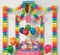 Beistle Pack of 6 Vibrantly Colored 16th Birthday Party Canopy Decorating Kit 20' x 20'